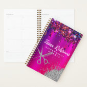 Holografisch glam Glitter Hair Makeup Planner (Display)
