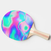 Holografisch glitch tafeltennisbatje (Zijkant)