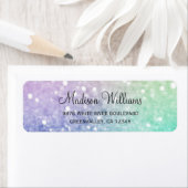  holografisch glitter Girly Glamoureus Etiket (Insitu)