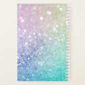  holografisch glitter Girly Glamoureus Planner (Achterkant)