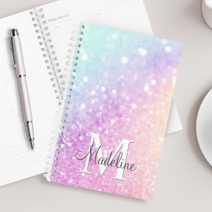 holografisch glitter Girly Glamoureus Planner