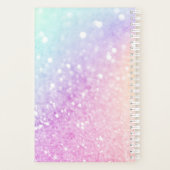holografisch glitter Girly Glamoureus Planner (Achterkant)