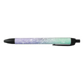 holografisch glitter Girly Glamoureus Zwarte Inkt Pen (Bodem)