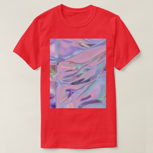 HOLOGRAFISCH grafisch T-shirt (Design voorkant)