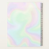 Holografisch Handgeschreven Script Teacher Planner (Achterkant)