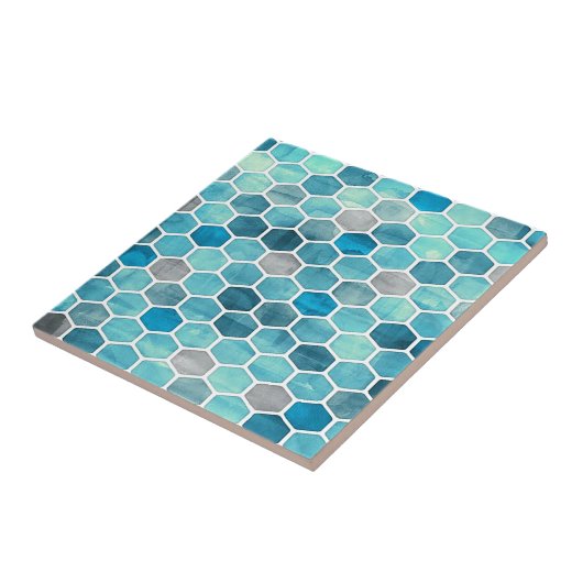 Holografisch Honeycomb! Tegeltje (Zijkant)