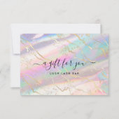 Holografisch Iridescent Opal Gem | Cadeaubon (Voorkant)