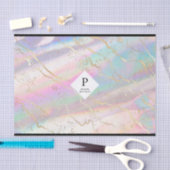 Holografisch Iridescent Opal Gemstone | LOGO Tissuepapier (Craft)