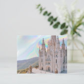 Holografisch kathedraal briefkaart (Staand voorkant)