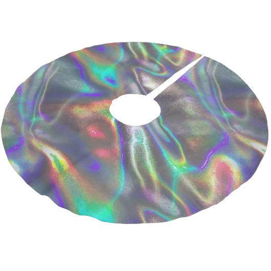 holografisch kerstboom rok (Gekanteld)