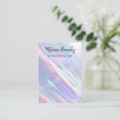 Holografisch Ketting Oorbel Sieraden Display Visitekaartje (Staand voorkant)