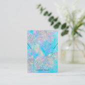 Holografisch Ketting oormerken Display Kaart Contactkaartje (Staand voorkant)