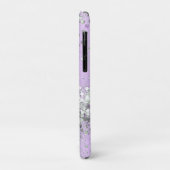 Holografisch luxe bling glinster glitters aangepas Case-Mate iPhone case (Achterkant/links)