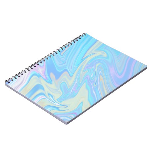 Holografisch marmer notitieboek (Linkerzijde)