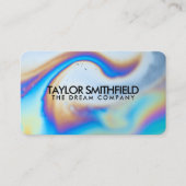 Holografisch marmer visitekaartje (Voorkant)