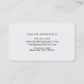 Holografisch marmer visitekaartje (Achterkant)