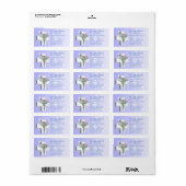 Holografisch Medisch 3D Caduceus White Cross Etiket (Full Sheet)