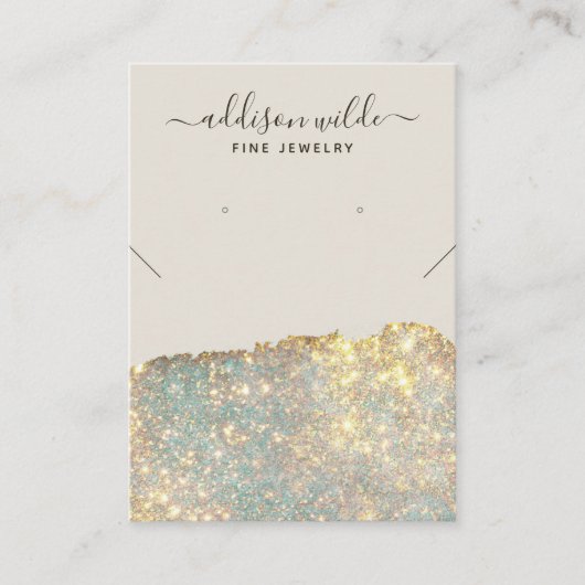 Holografisch modern Ketting dat Display Kaart verd Visitekaartje (Voorkant)