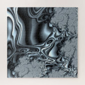 Holografisch overzicht fractale structuur in Silve Legpuzzel (Horizontaal)