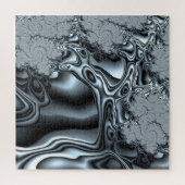 Holografisch overzicht fractale structuur in Silve Legpuzzel (Verticaal)