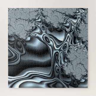 Holografisch overzicht fractale structuur in Silve Legpuzzel