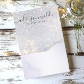 Holografisch Paars Glitter Luxe Glam Iridescent Post-it® Notes