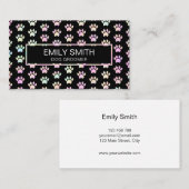 Holografisch papier afdrukpakket visitekaartje (Voorkant / Achterkant)