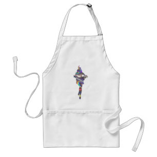 holografisch papier standaard schort