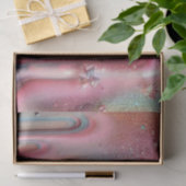 Holografisch parelmoer glanzend druipend tissuepapier (Geschenk)