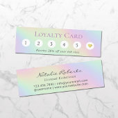 Holografisch pasta 6 Punch Customer Loyalty