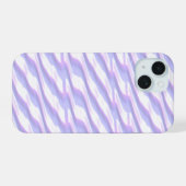 Holografisch patroon, Abstract iPhone 15 Case (Achterkant horizontaal)