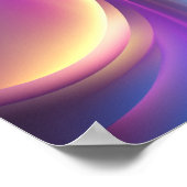 Holografisch patroon poster (Hoek)