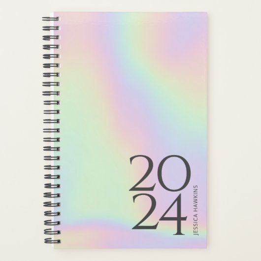 Holografisch Persoonlijk Wekelijks Planner (Voorkant)