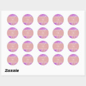 Holografisch productetiket ronde sticker (Vel)