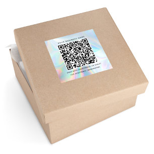 Holografisch QR Code Business en Professional Labels