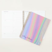 Holografisch roze huiswerk planner (Display)