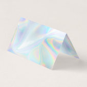 Holografisch scriptbeheerderscode QR Visitekaartje (Achterkant)