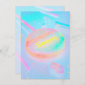 Holografisch snoepgoed Snoep Kaart (Voorkant / Achterkant)