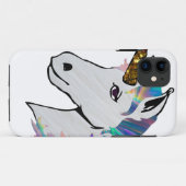 holografisch unicorn Case-Mate iPhone case (Achterkant (horizontaal))