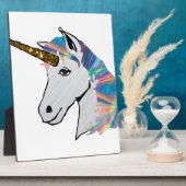 holografisch unicorn fotoplaat (Zijkant)