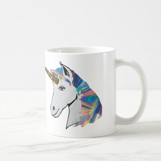 holografisch unicorn koffiemok (Rechts)