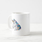 holografisch unicorn koffiemok (Voorkant links)