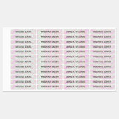 Holografisch verloop Kinder waterdichte naamlabels Labels (Vel)