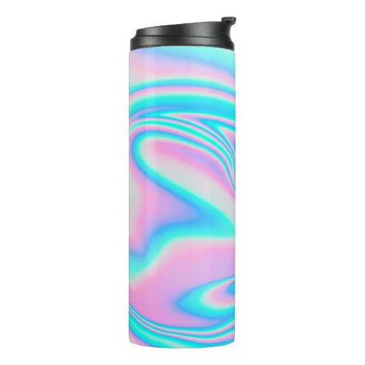 Holografisch verloop thermosbeker (Gedraaid links)