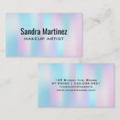 Holografisch verloop visitekaartje (Voorkant / Achterkant)