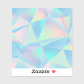 holografisch vinyletiket sticker (Vel)