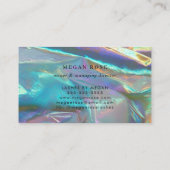 Holografisch Visitekaartje (Achterkant)