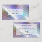 Holografisch Visitekaartje (Voorkant / Achterkant)