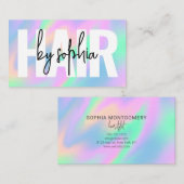 Holografisch Visitekaartje van de Stijllijst van h (Voorkant / Achterkant)