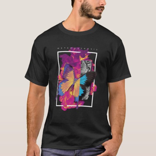 Holografisch vliegen t-shirt (Voorkant)